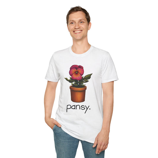 Pansy Unisex Vintage 2001 Tee